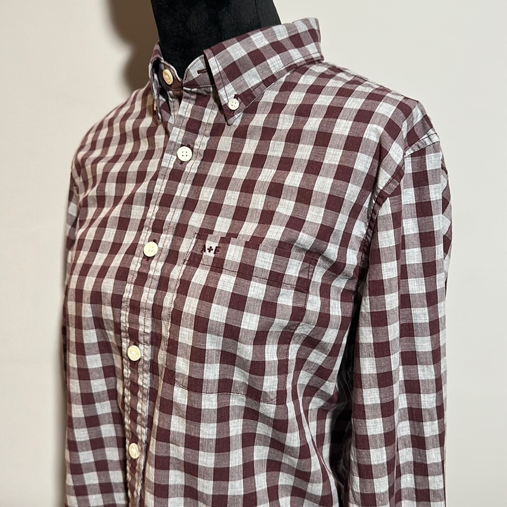 Abercrombie & Fitch Long Sleeve Shirt - Size M - Picture 2 of 4